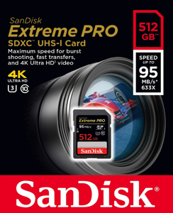 SanDiskSDカード512GB